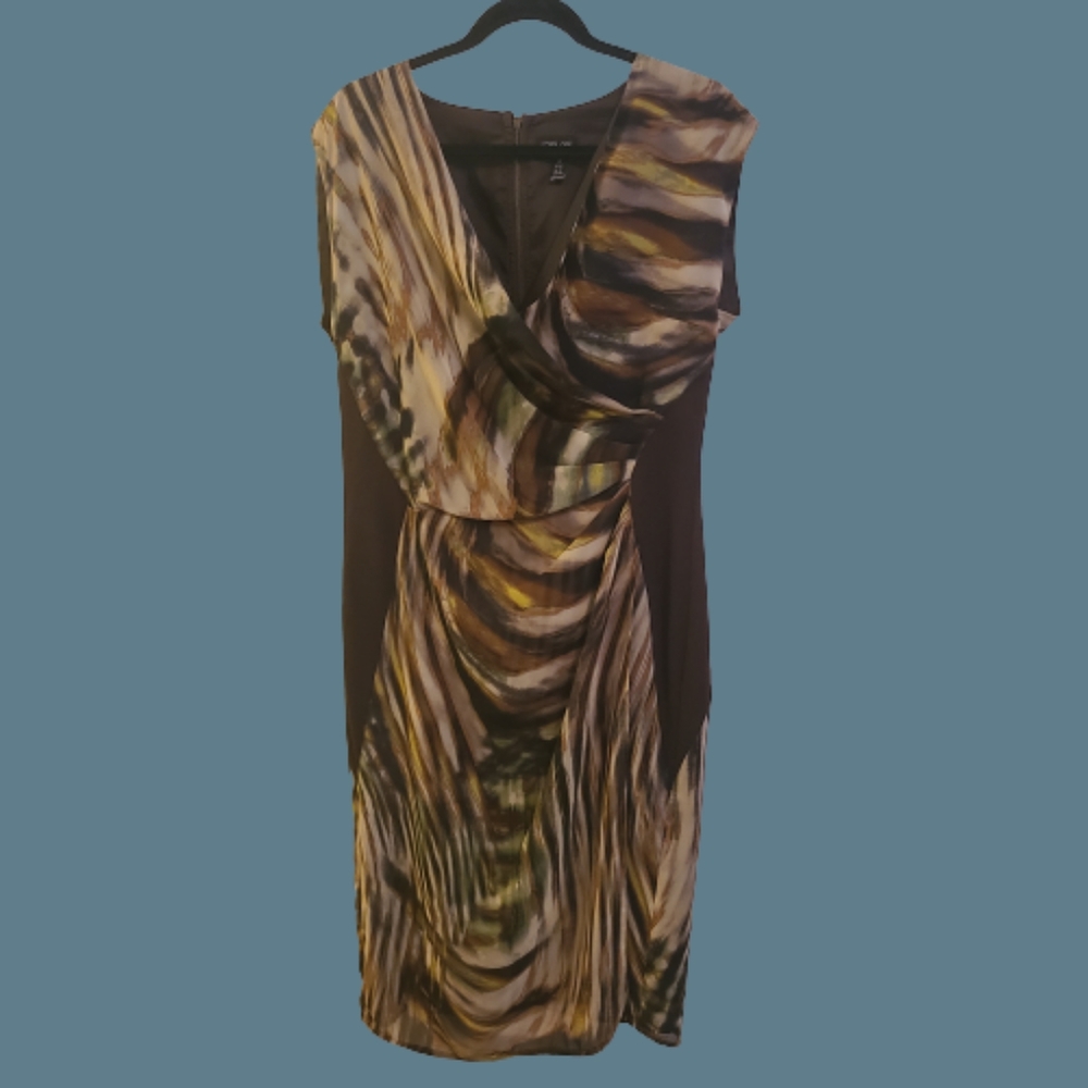NWOT Ronen Chen Silk Sleeveless Shealth Dress
